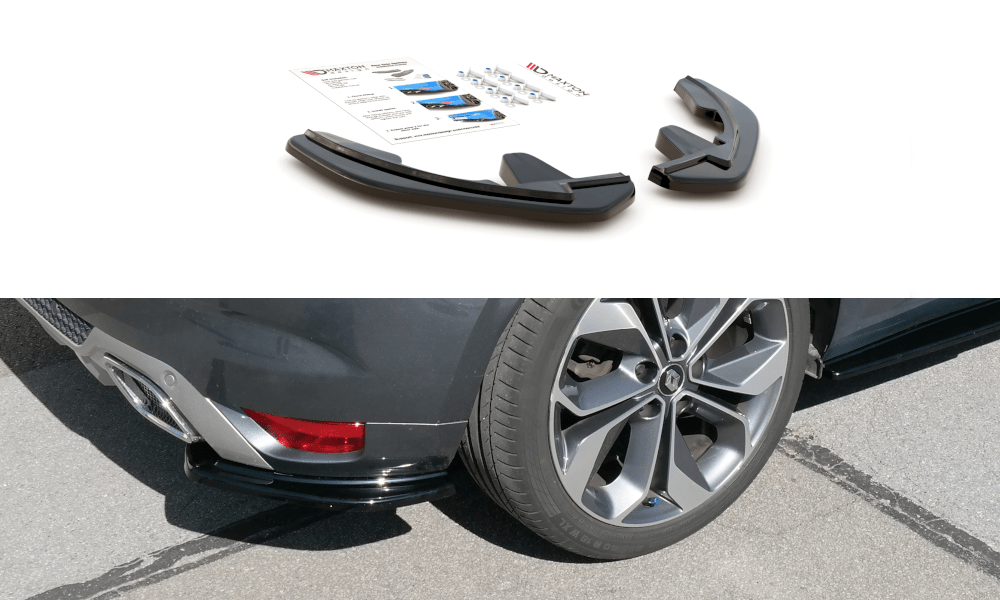 Maxton Design - Heck Ansatz Flaps Diffusor für Renault Megane Mk.4 GT - Line - Aerowerk.