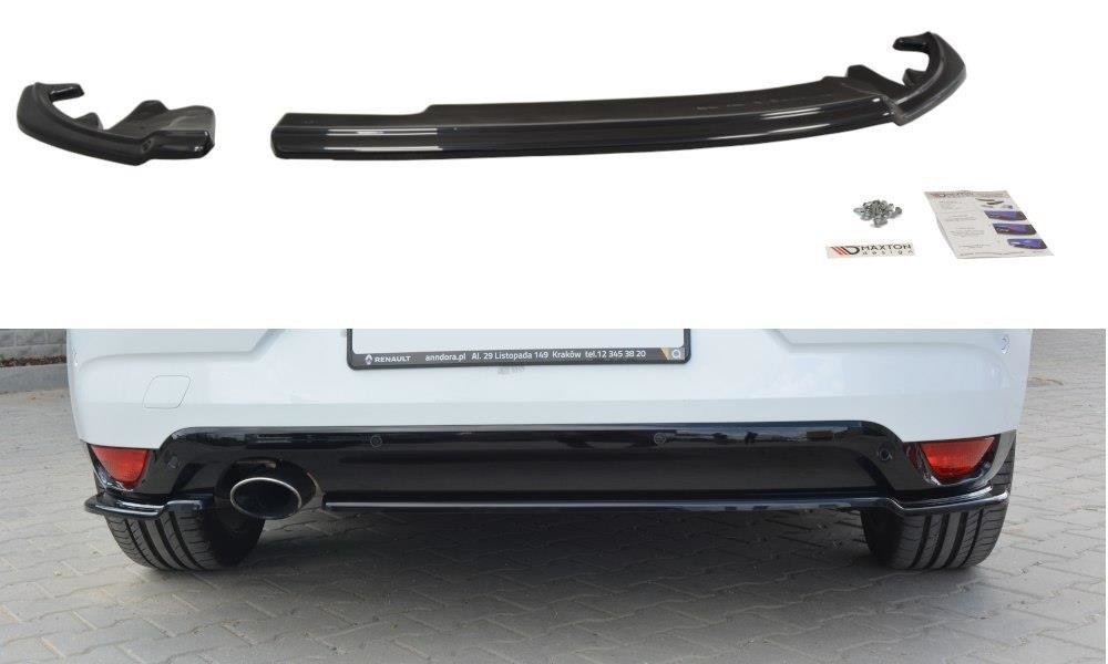 Maxton Design - Heck Ansatz Flaps Diffusor für Renault Megane Mk4 Hatchback - Aerowerk.
