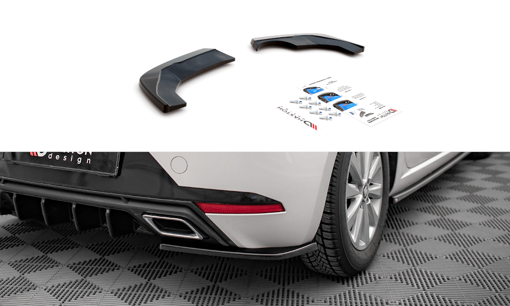 Maxton Design - Heck Ansatz Flaps Diffusor für Seat Ibiza FR/ Standard Mk5 - Aerowerk.
