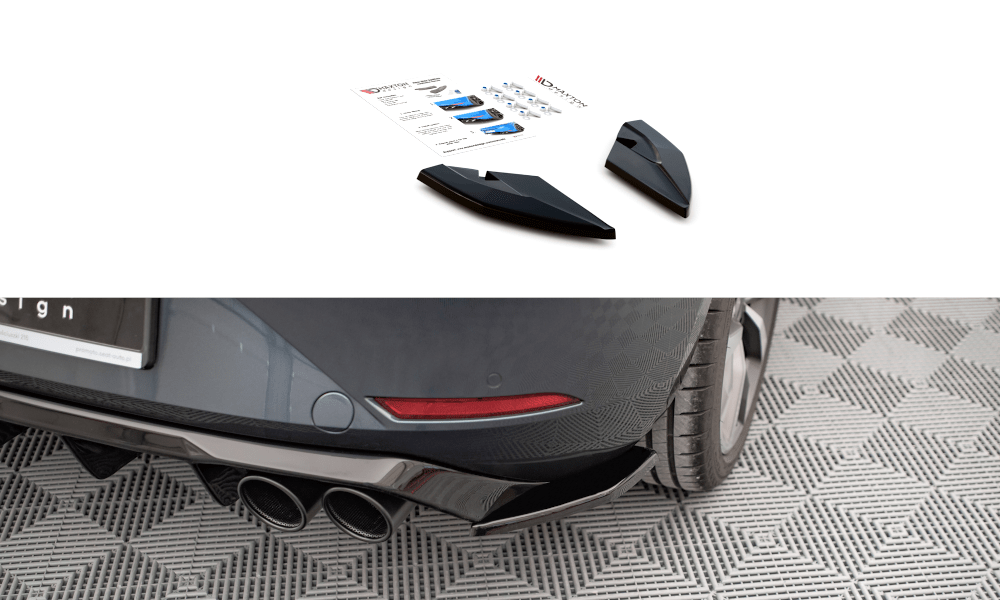 Maxton Design - Heck Ansatz Flaps Diffusor für Seat Leon FR Hatchback Mk4 - Aerowerk.