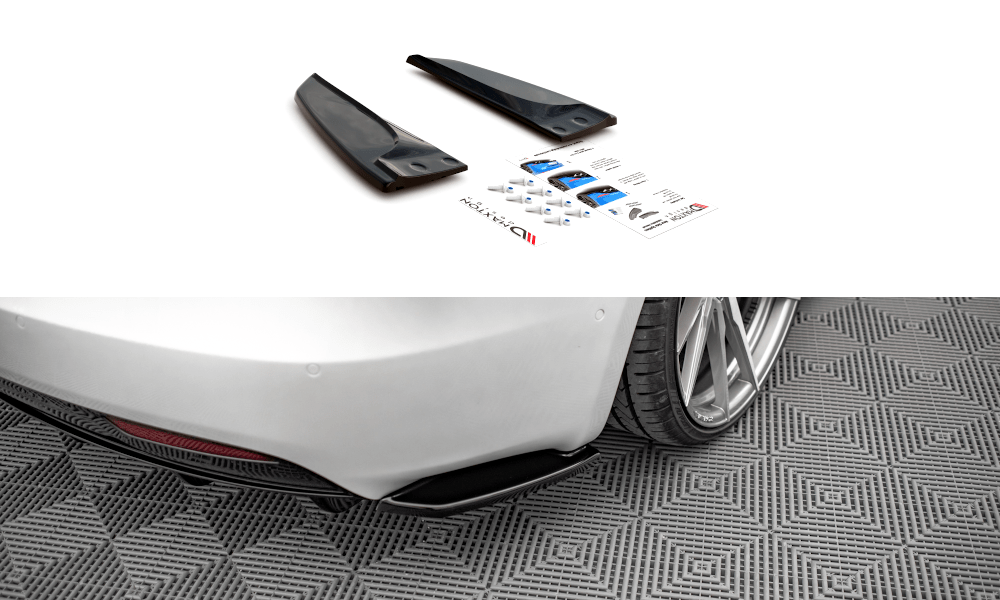 Maxton Design - Heck Ansatz Flaps Diffusor für Tesla Model S Facelift - Aerowerk.