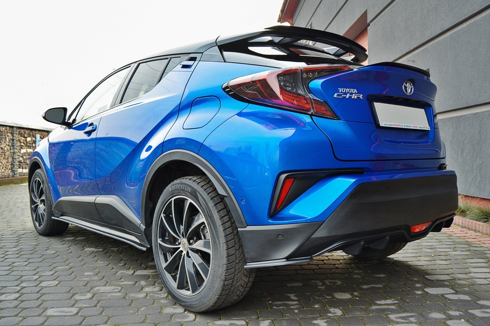 Maxton Design - Heck Ansatz Flaps Diffusor für TOYOTA C - HR - Aerowerk.