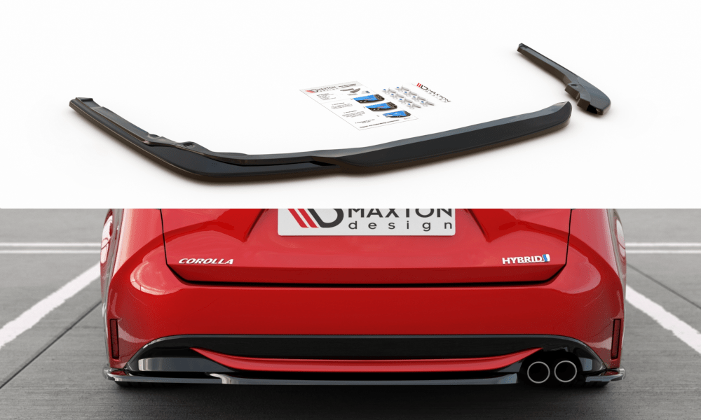 Maxton Design - Heck Ansatz Flaps Diffusor für Toyota Corolla XII Touring Sports - Aerowerk.