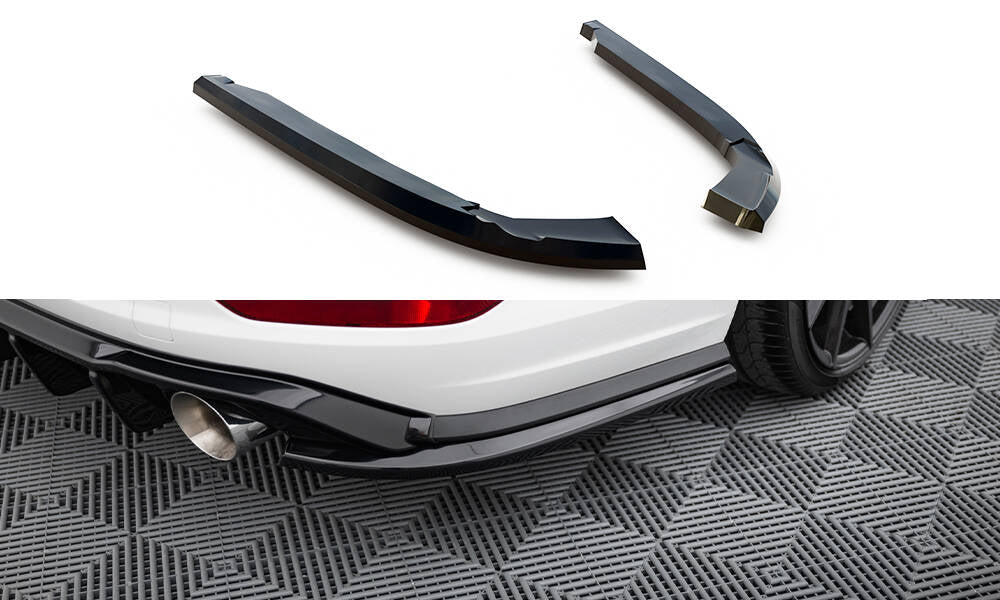 Maxton Design - Heck Ansatz Flaps Diffusor für Volkswagen Jetta GLI Mk7 - Aerowerk.