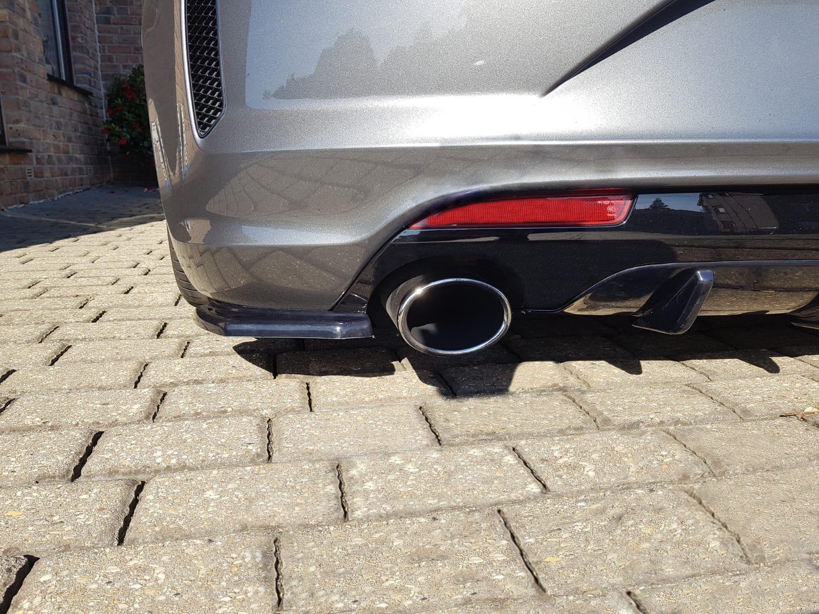 Maxton Design - Heck Ansatz Flaps Diffusor für VOLKSWAGEN SCIROCCO MK.3 R FACELIFT - Aerowerk.