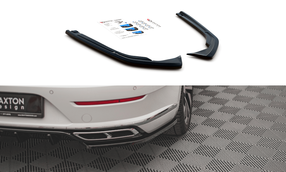 Maxton Design - Heck Ansatz Flaps Diffusor für VW Arteon R - Line Facelift - Aerowerk.