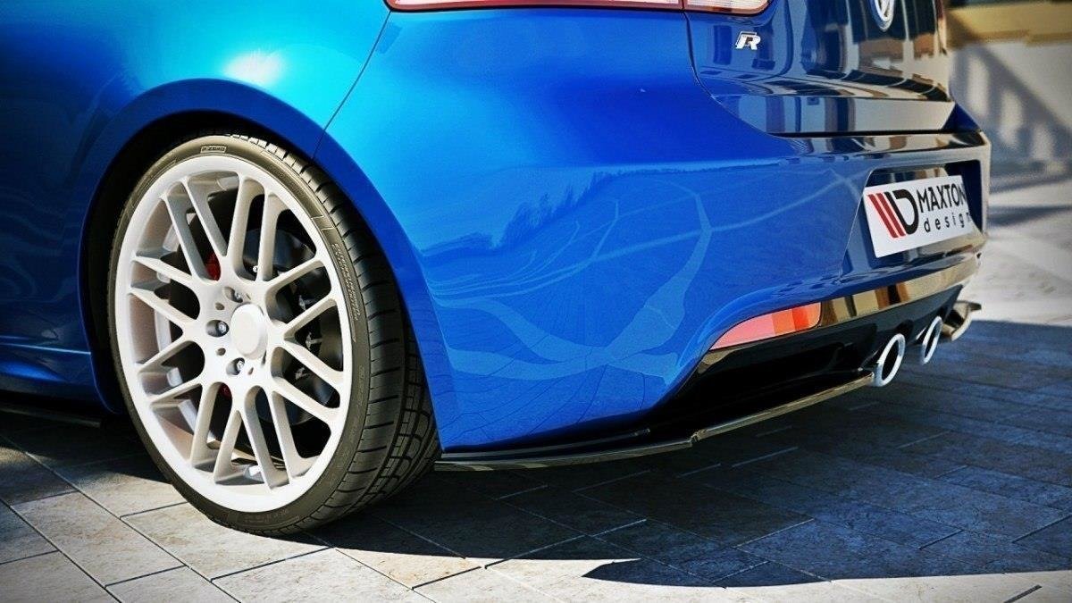 Maxton Design - Heck Ansatz Flaps Diffusor für VW GOLF 6 R - Aerowerk.