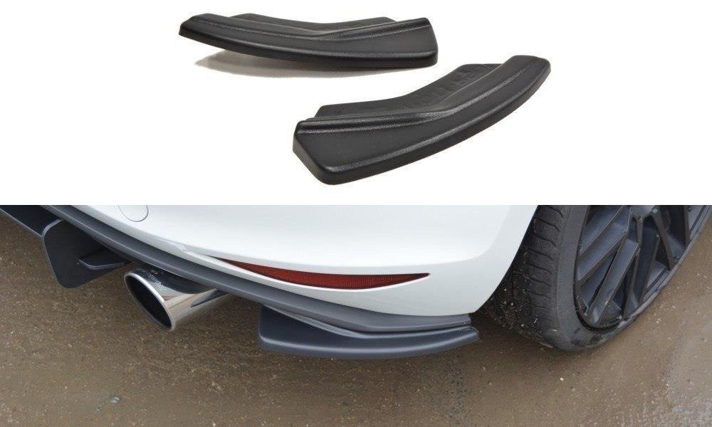 Maxton Design - Heck Ansatz Flaps Diffusor für VW GOLF 7 GTI - Aerowerk.