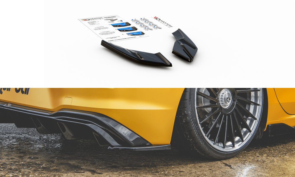Maxton Design - Heck Ansatz Flaps Diffusor für VW Golf Mk8 Facelift - Aerowerk.