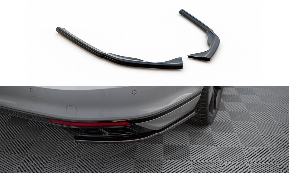 Maxton Design - Heck Ansatz Flaps Diffusor für VW Passat R - Line B8 Facelift - Aerowerk.