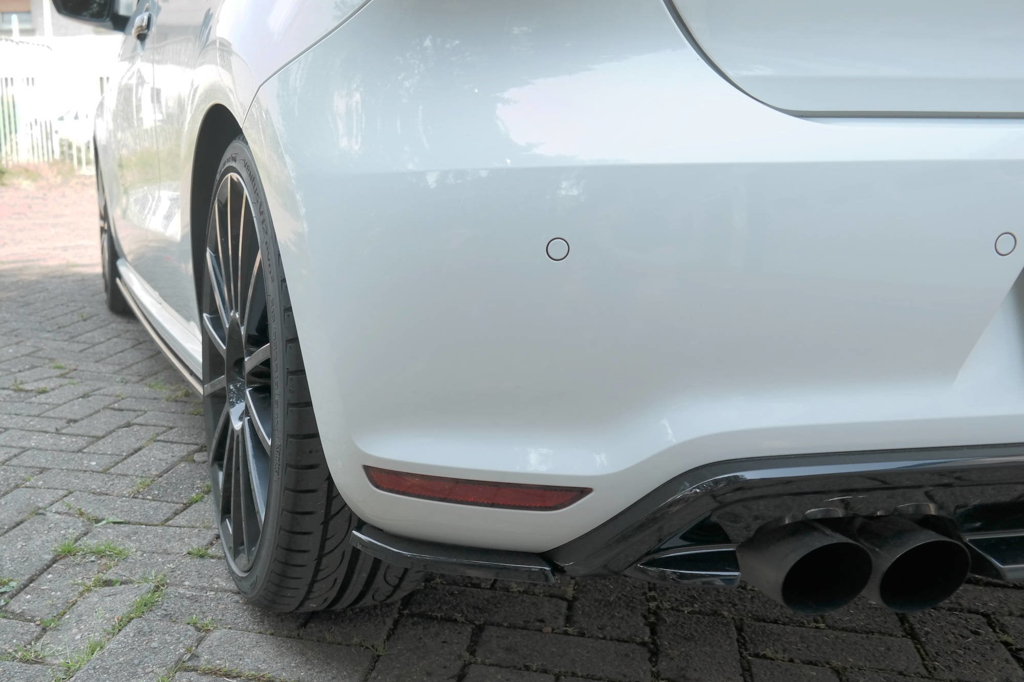 Maxton Design - Heck Ansatz Flaps Diffusor für VW Polo WRC Mk5 - Aerowerk.