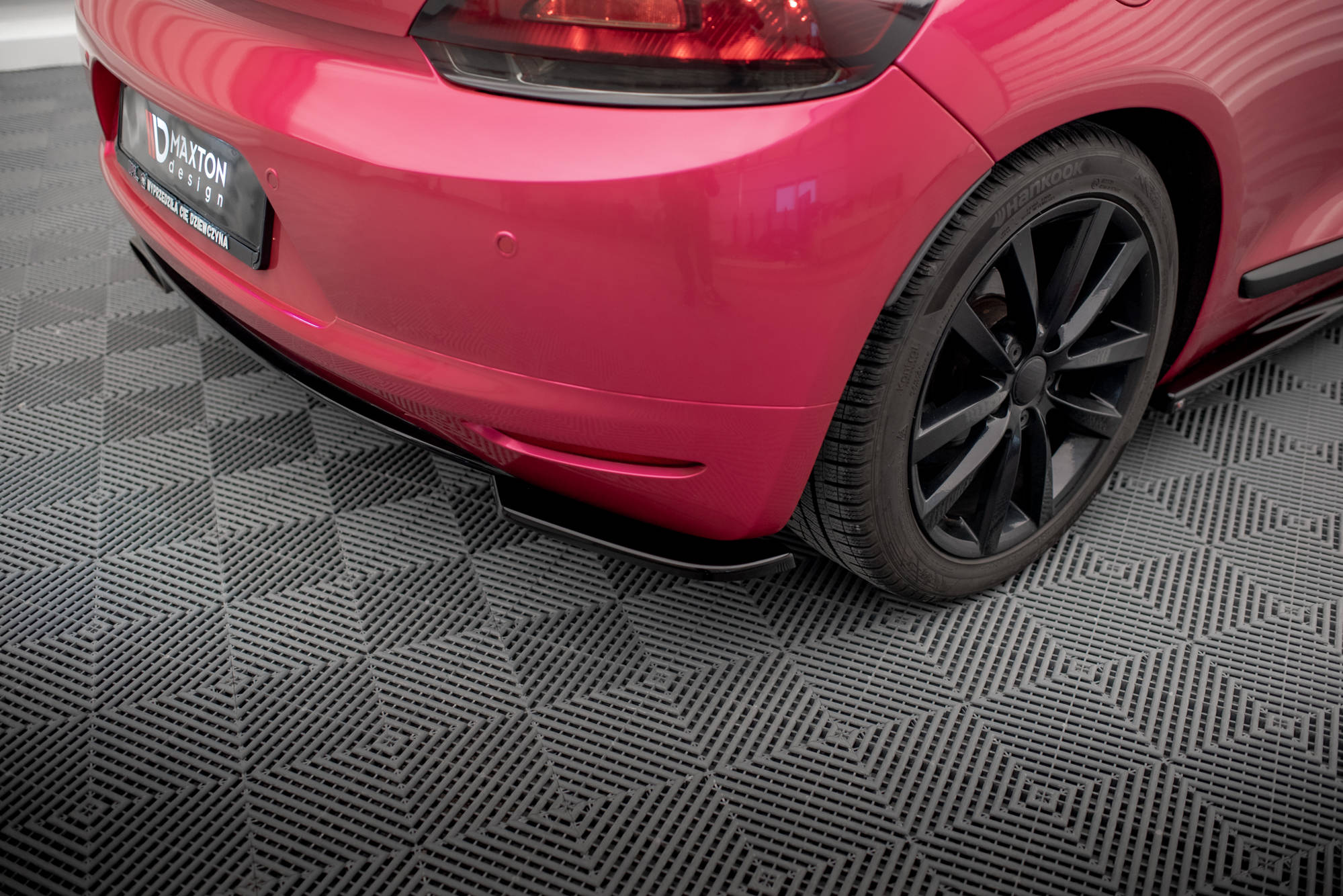 Maxton Design - Heck Ansatz Flaps Diffusor für VW Scirocco Mk3 - Aerowerk.