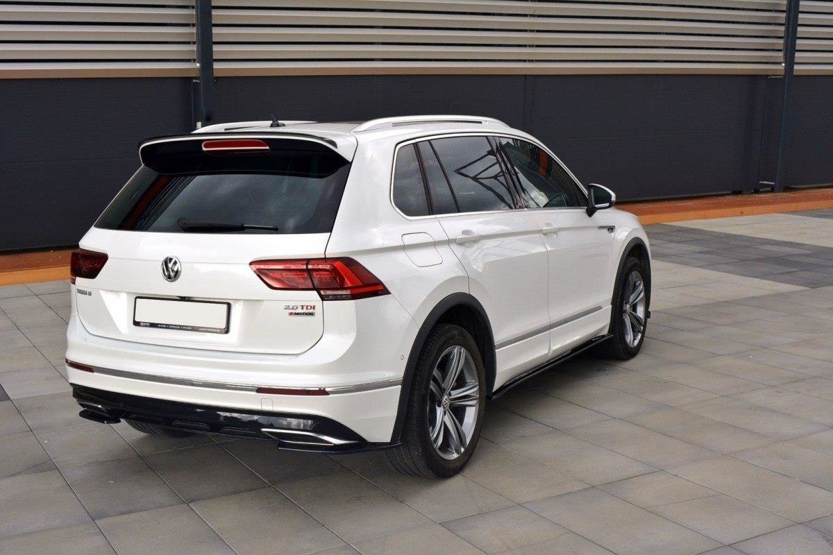 Maxton Design - Heck Ansatz Flaps Diffusor für Vw Tiguan Mk2 R - Line - Aerowerk.