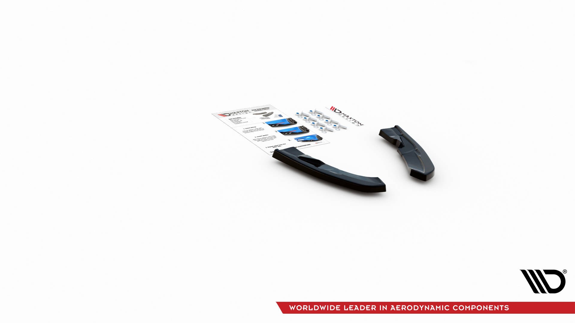 Maxton Design - Heck Ansatz Flaps Diffusor für VW Tiguan R Mk2 Facelift - Aerowerk.