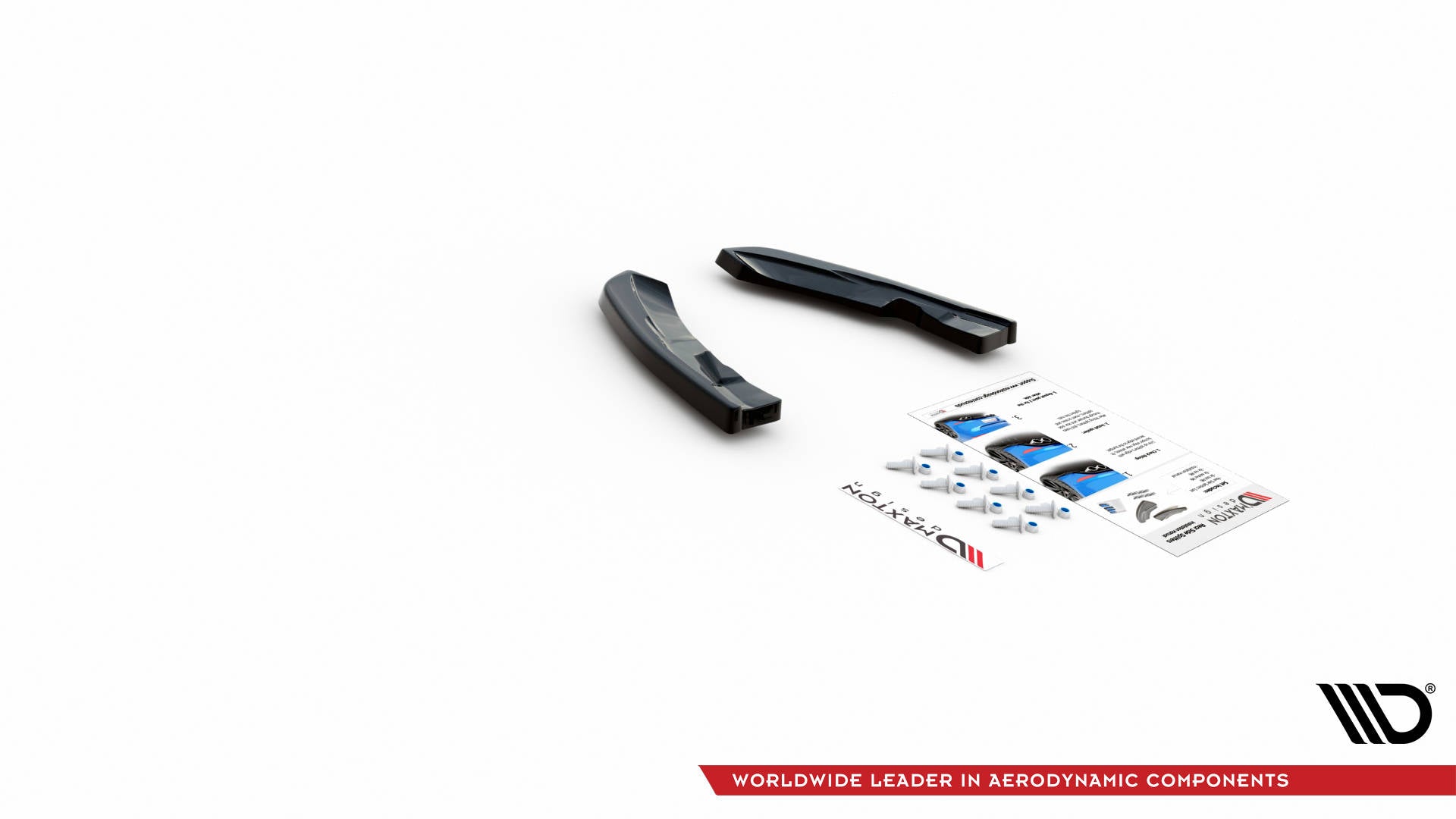 Maxton Design - Heck Ansatz Flaps Diffusor für VW Tiguan R Mk2 Facelift - Aerowerk.