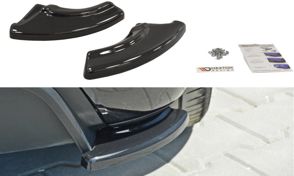 Maxton Design - Heck Ansatz Flaps Diffusor passend für passend für Fiat Punto Evo Abarth - Aerowerk.