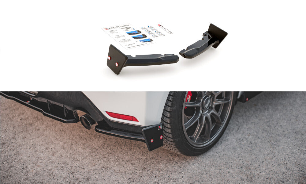 Heck Ansatz Flaps Diffusor V.2 +Flaps für Toyota GR Yaris - Aerowerk.