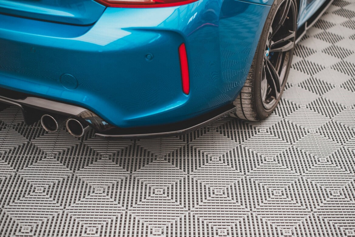 Heck Ansatz Flaps Diffusor V.3 für BMW M2 F87 - Aerowerk.
