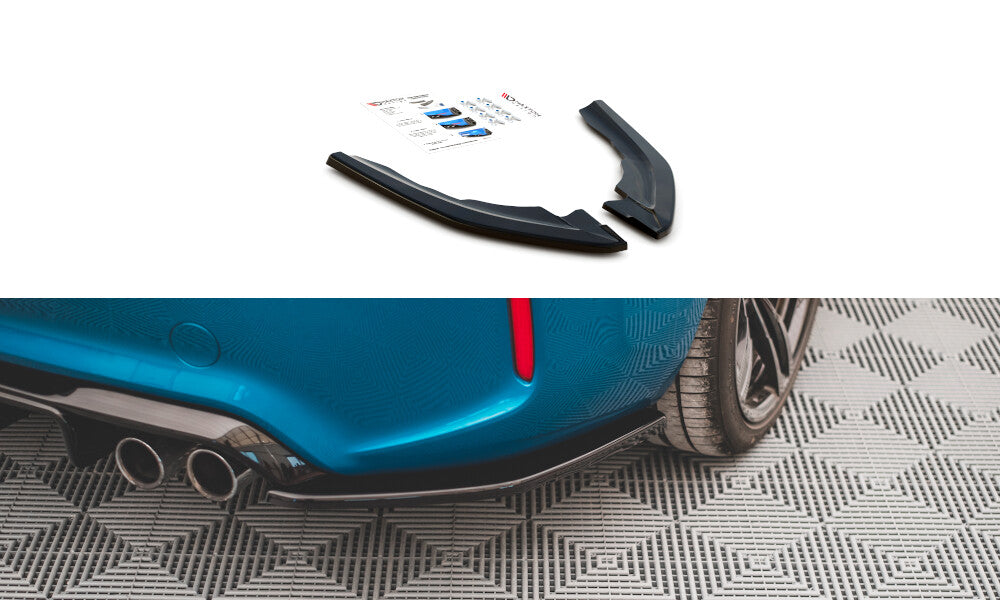 Heck Ansatz Flaps Diffusor V.3 für BMW M2 F87 - Aerowerk.