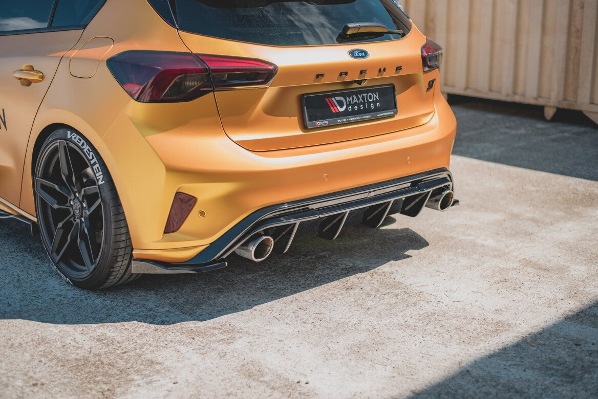 Heck Ansatz Flaps Diffusor V.3 für Ford Focus ST Mk4 - Aerowerk.