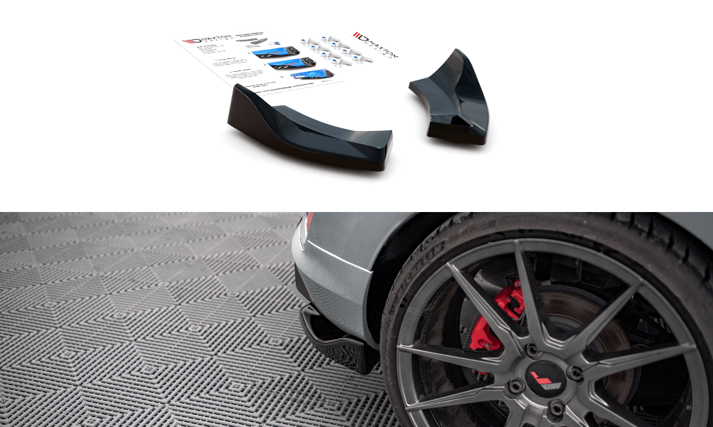 Maxton Design - Heck Ansatz Flaps Diffusor V1 für Ford Fiesta ST Mk8 - Aerowerk.