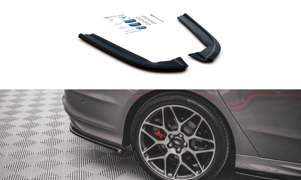Maxton Design - Heck Ansatz Flaps Diffusor V1 für Ford Mondeo ST - Line Mk5 Facelift - Aerowerk.
