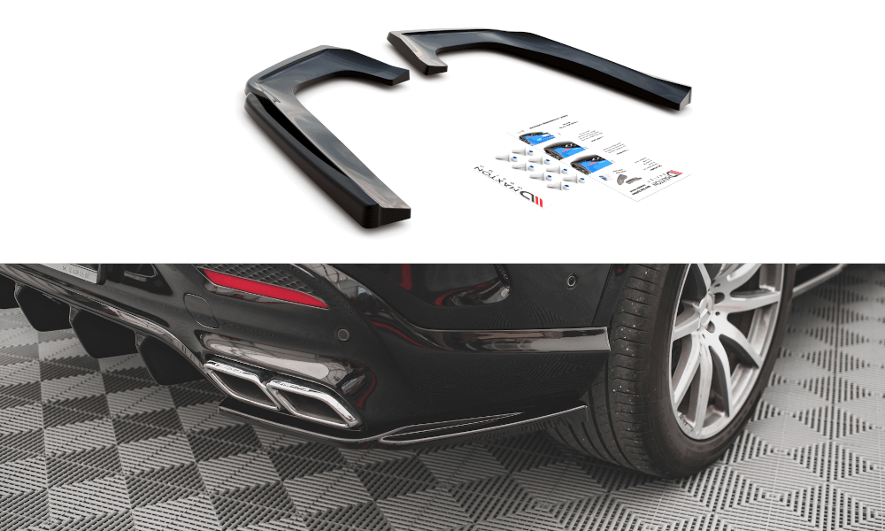 Maxton Design - Heck Ansatz Flaps Diffusor V1 für Mercedes - Benz GLE Coupe 63 AMG C292 - Aerowerk.