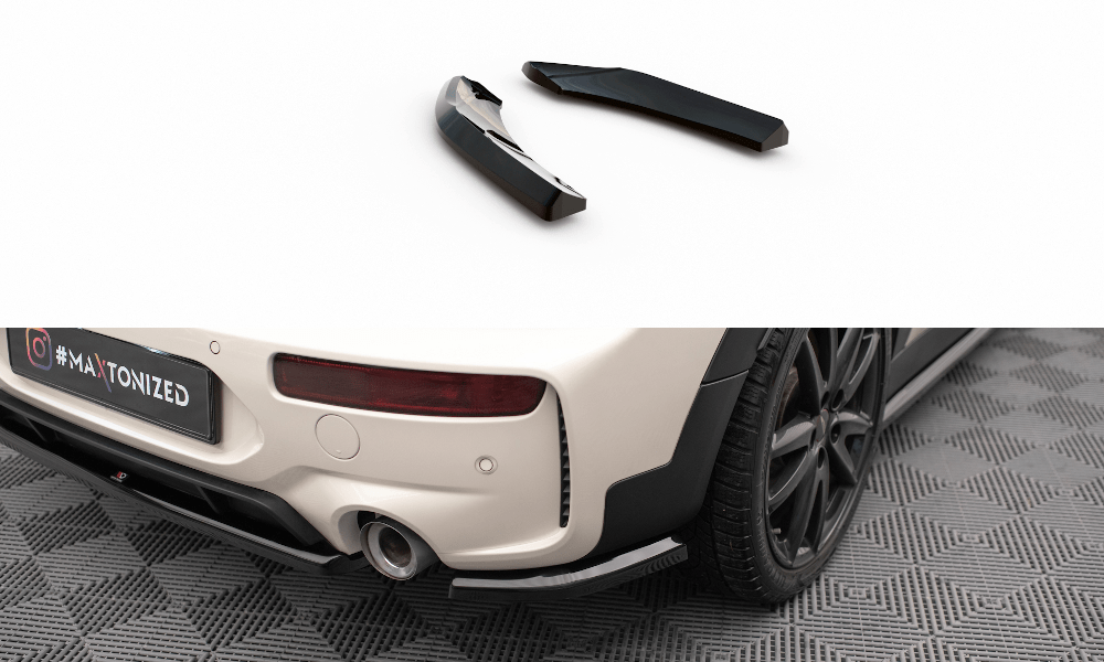 Maxton Design - Heck Ansatz Flaps Diffusor V1 für Mini Cooper Clubman John Cooper Works F54 Facelift - Aerowerk.