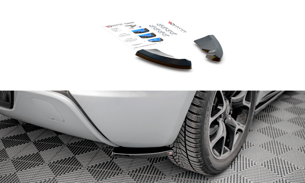 Maxton Design - Heck Ansatz Flaps Diffusor V1 für Opel Astra GTC OPC - Line J - Aerowerk.