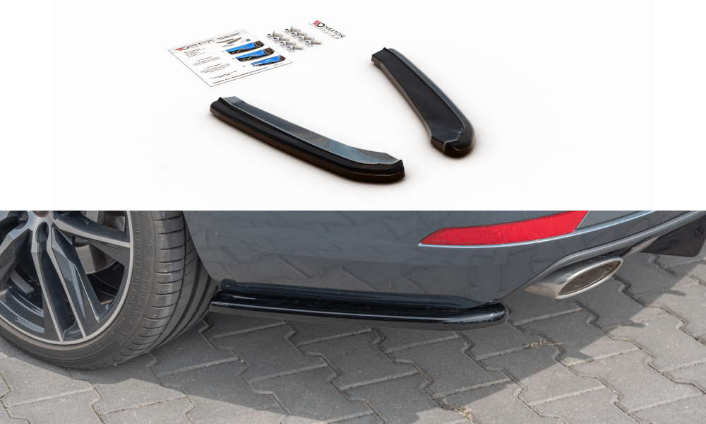 Maxton Design - Heck Ansatz Flaps Diffusor V1 für Seat Leon Cupra Mk3 FL Sportstourer - Aerowerk.