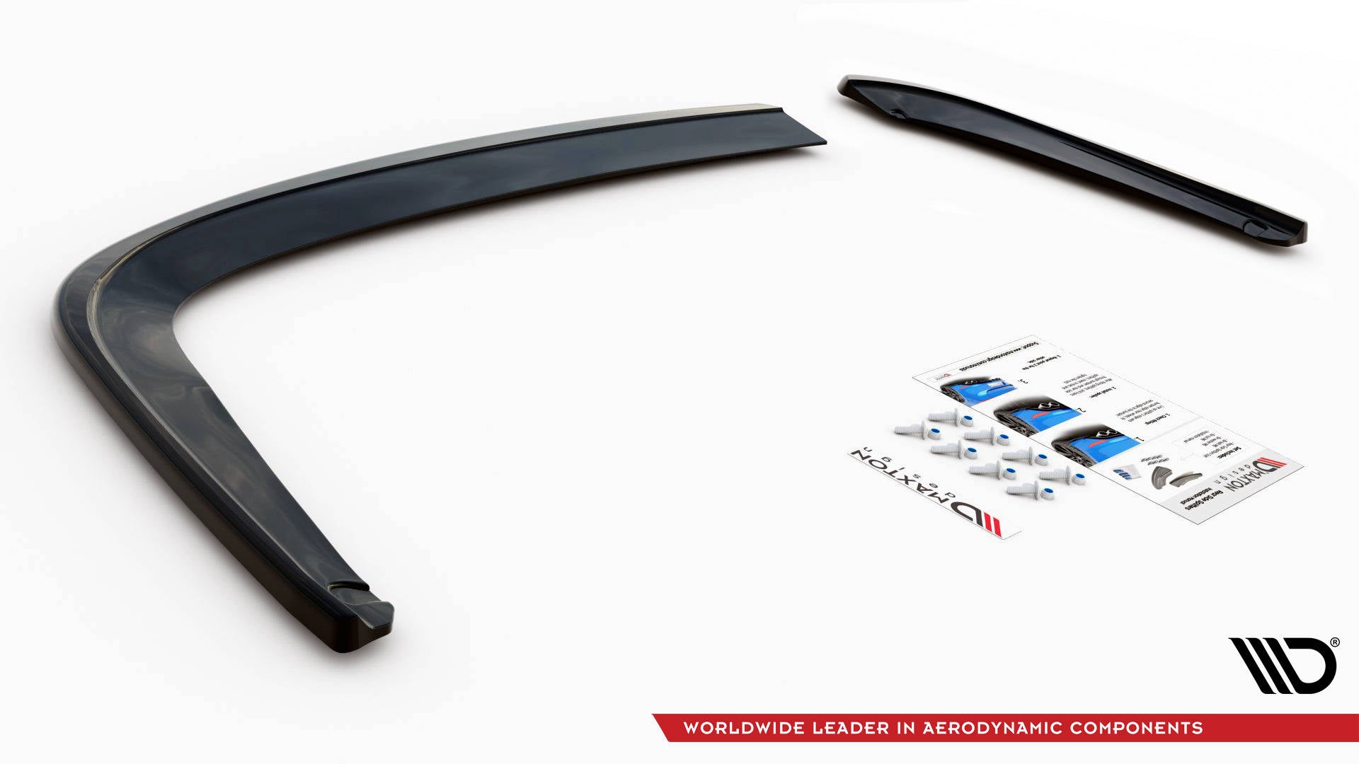 Maxton Design - Heck Ansatz Flaps Diffusor V1 für Seat Leon FR Sportstourer Mk3 - Aerowerk.