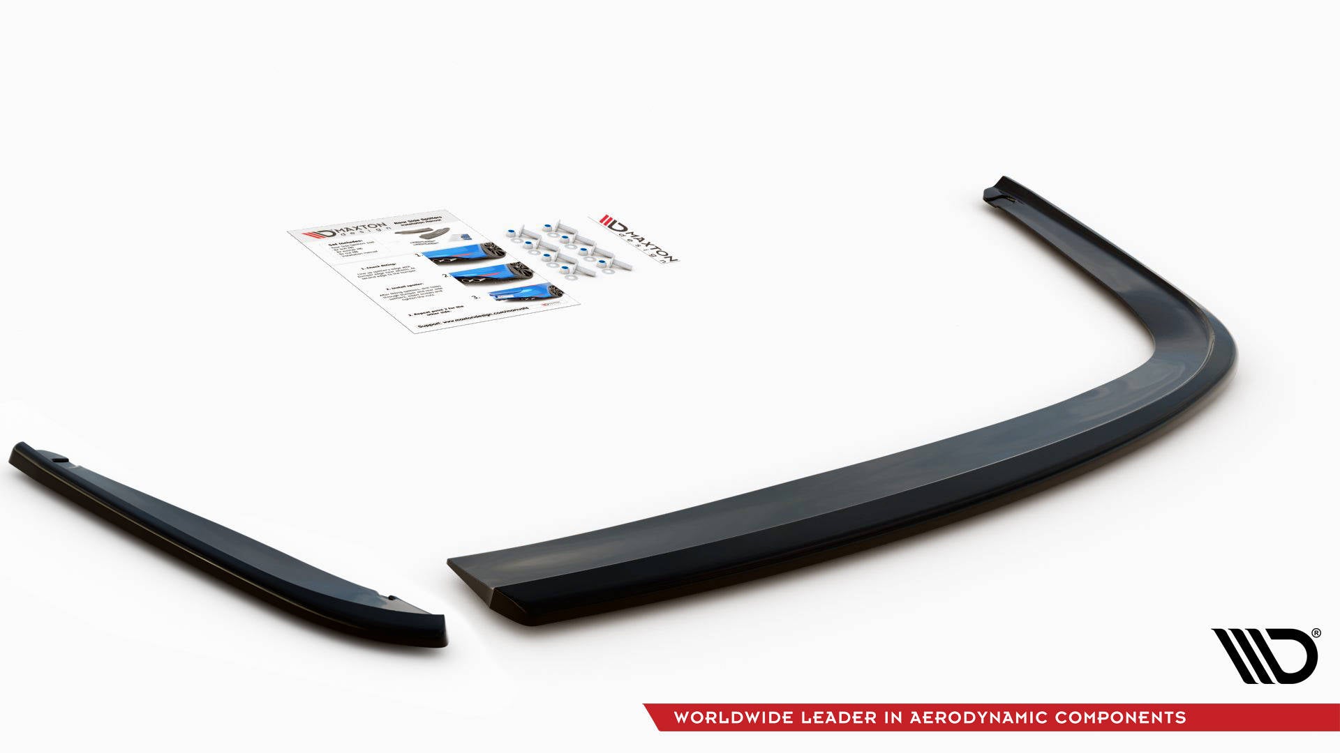 Maxton Design - Heck Ansatz Flaps Diffusor V1 für Seat Leon FR Sportstourer Mk3 - Aerowerk.