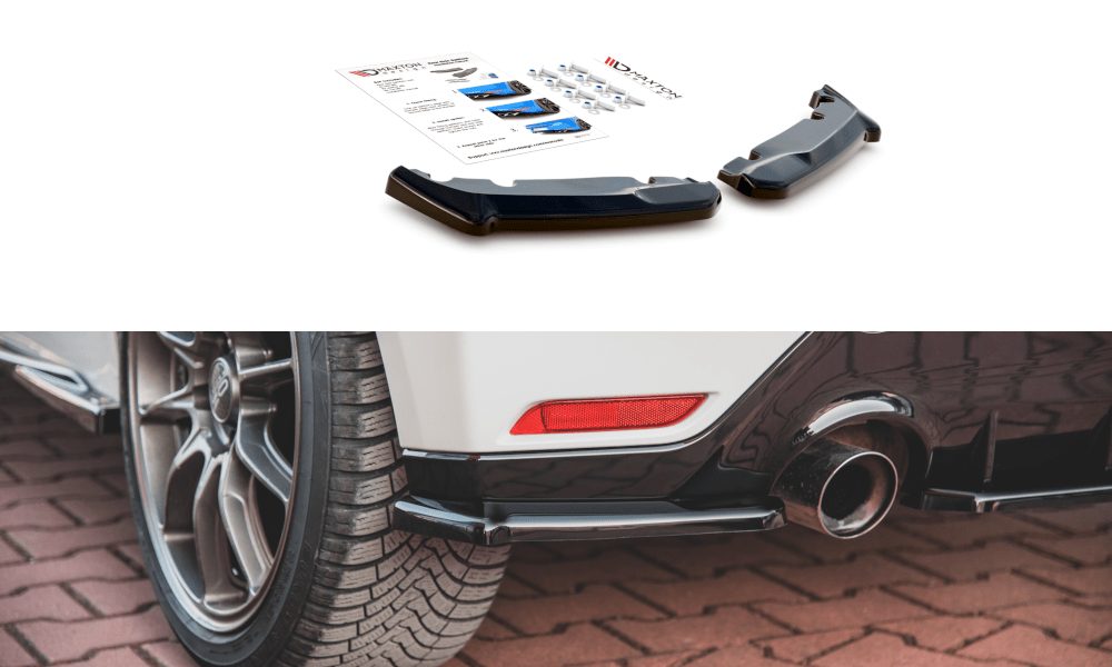Maxton Design - Heck Ansatz Flaps Diffusor V1 für Toyota GR Yaris Mk4 - Aerowerk.