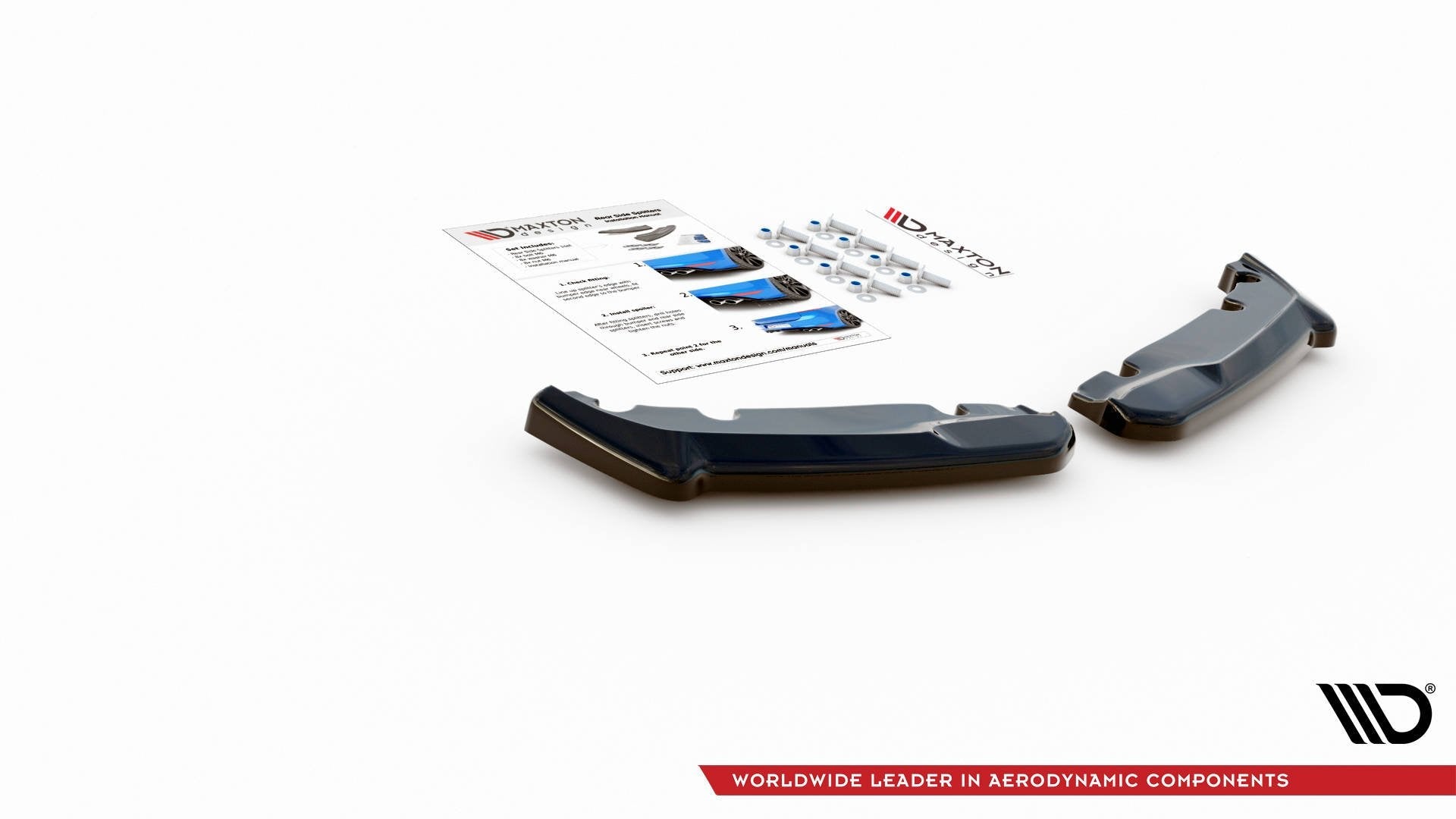 Maxton Design - Heck Ansatz Flaps Diffusor V1 für Toyota GR Yaris Mk4 - Aerowerk.