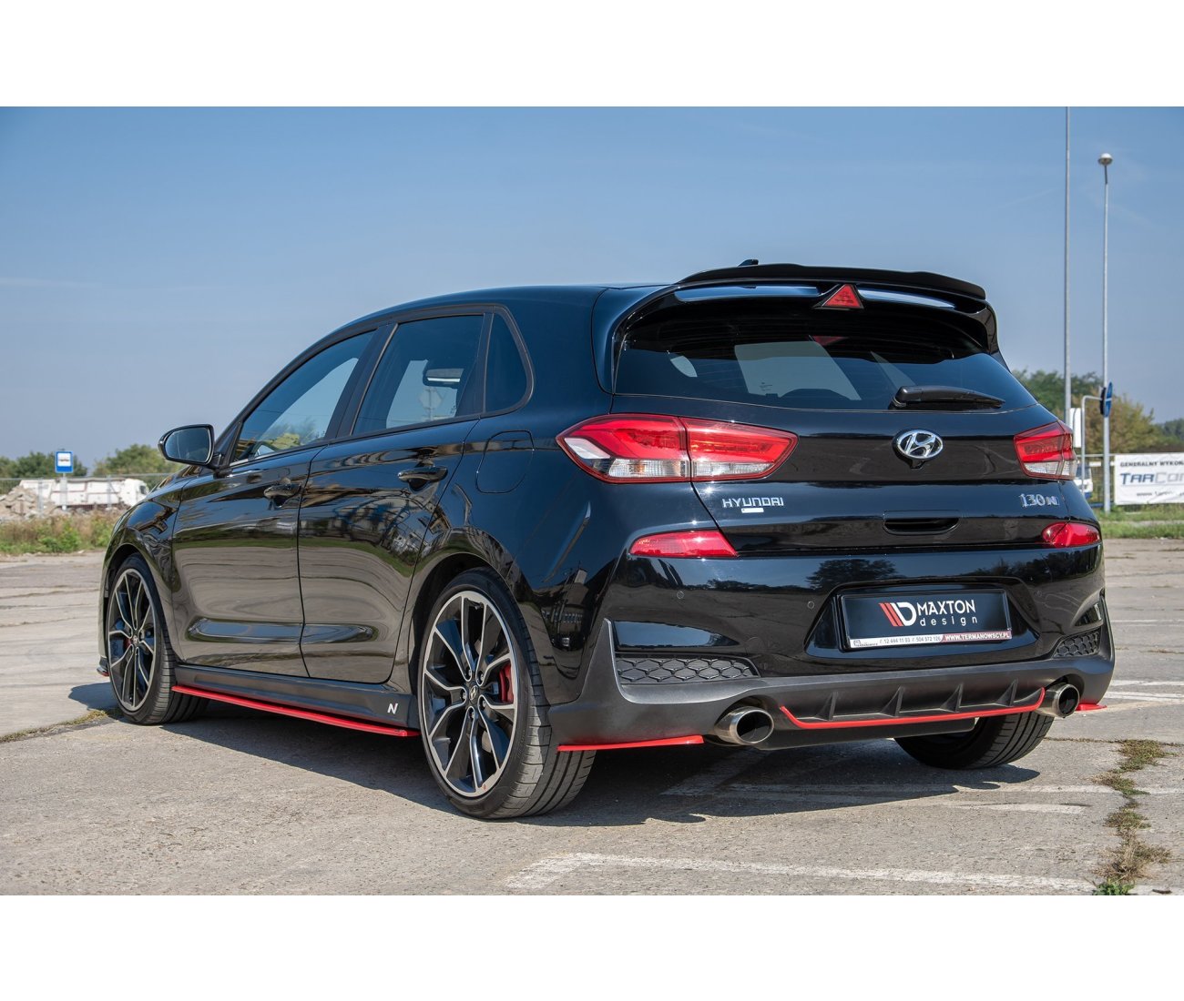 Heck Flaps V.2 für Hyundai I30N Hatchback