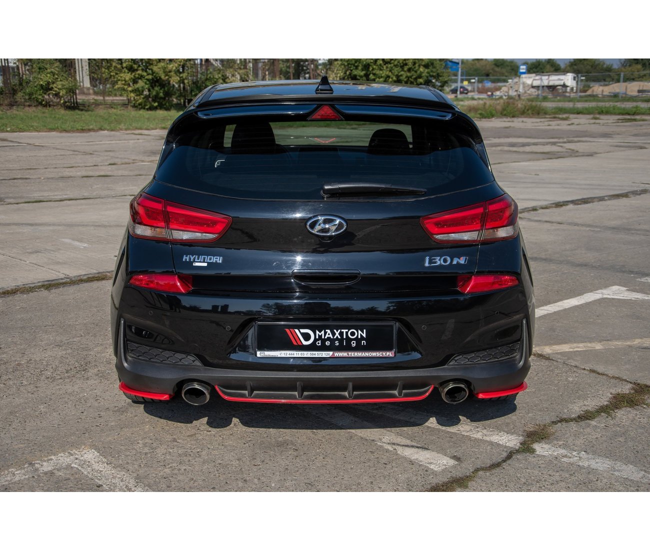 Heck Flaps V.2 für Hyundai I30N Hatchback