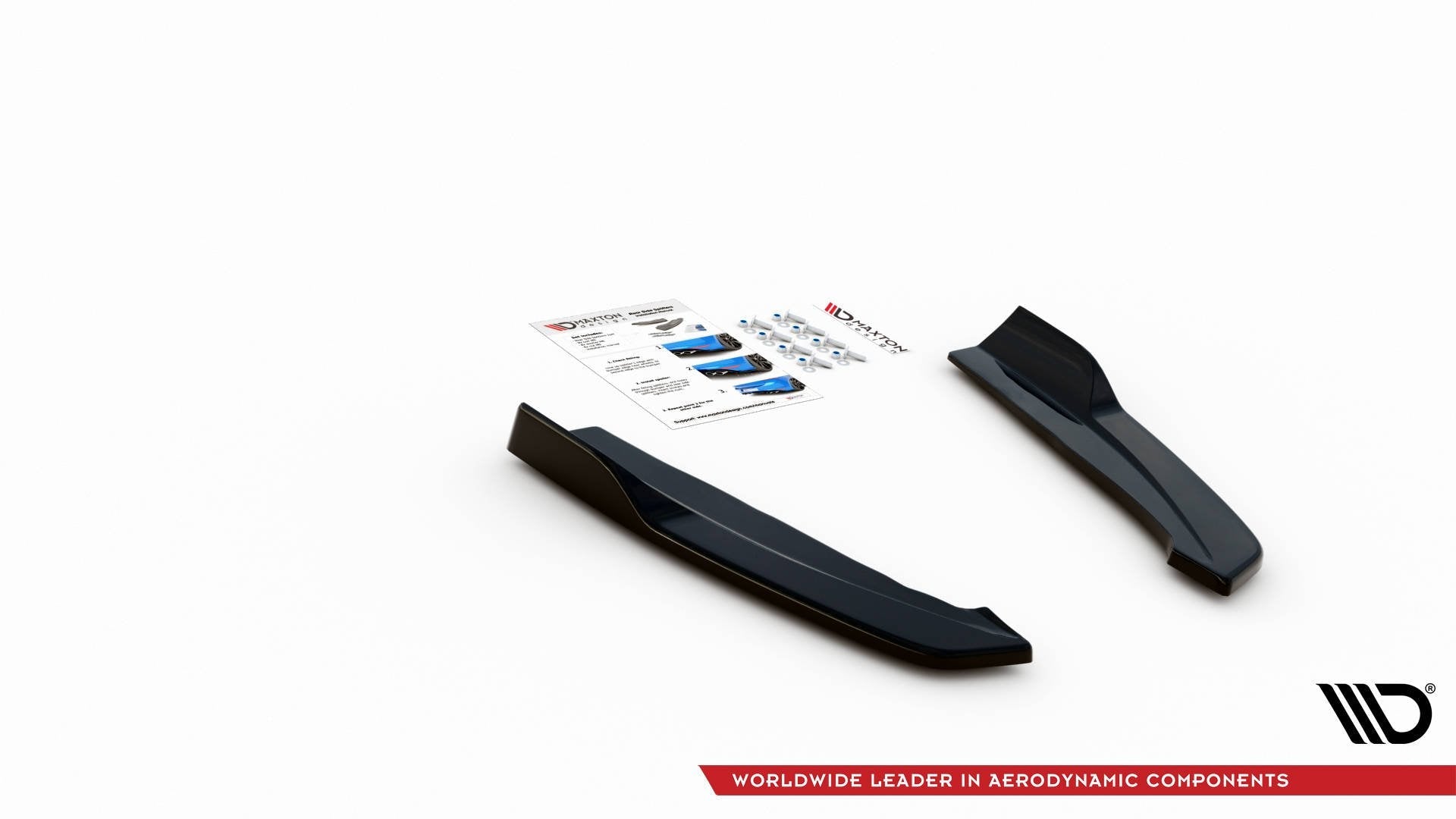 Maxton Design - Heck Ansatz Flaps Diffusor V2 für Ford Focus ST - Line Kombi Mk4 - Aerowerk.