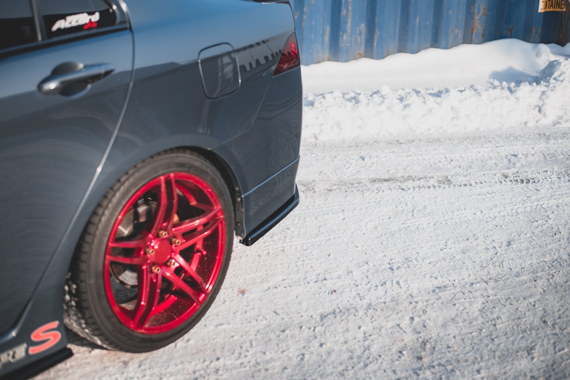 Maxton Design - Heck Ansatz Flaps Diffusor V2 für Honda Accord Mk7 Type - S - Aerowerk.