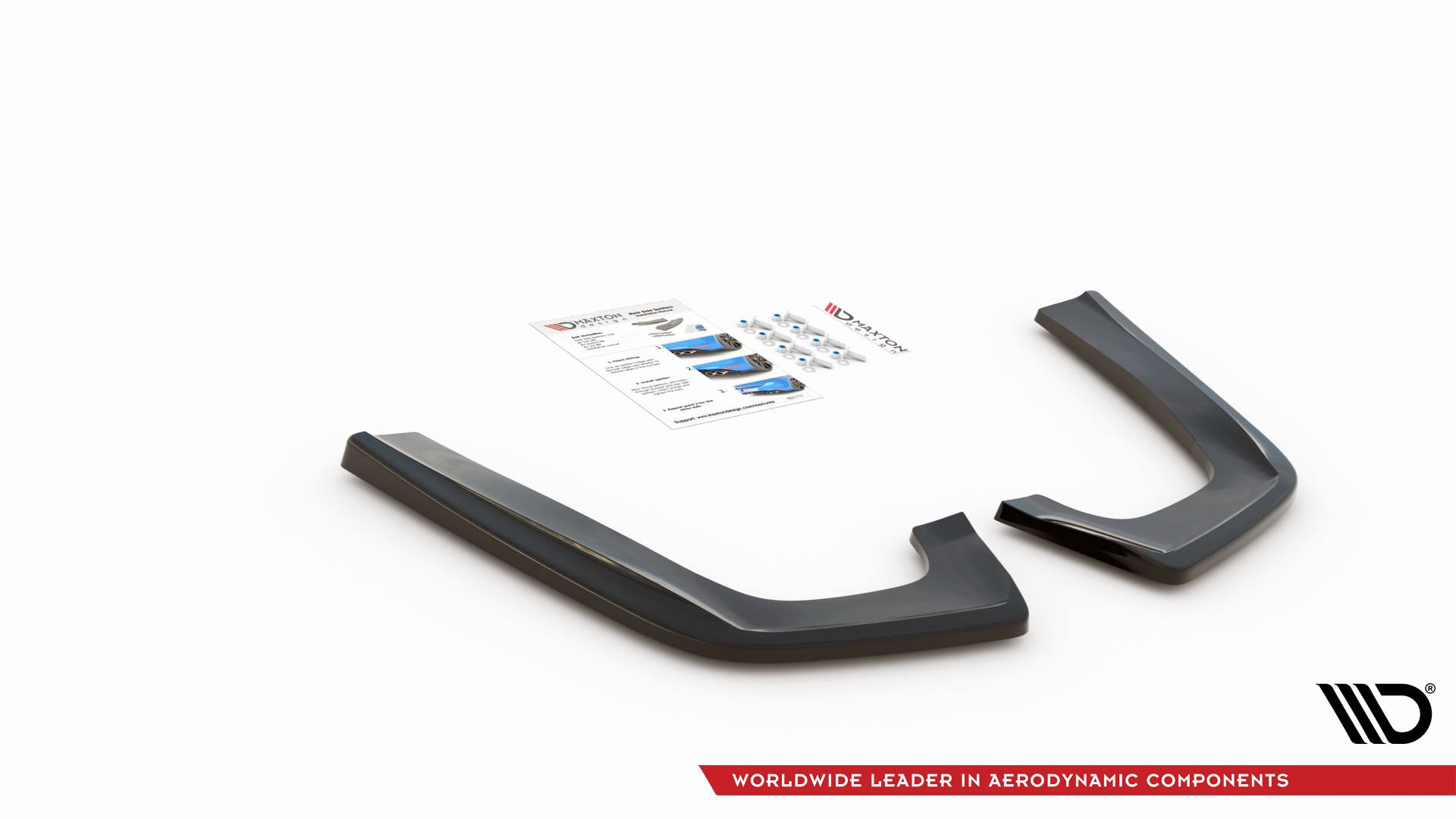 Maxton Design - Heck Ansatz Flaps Diffusor V2 für Mercedes - Benz GLE Coupe 63 AMG C292 - Aerowerk.