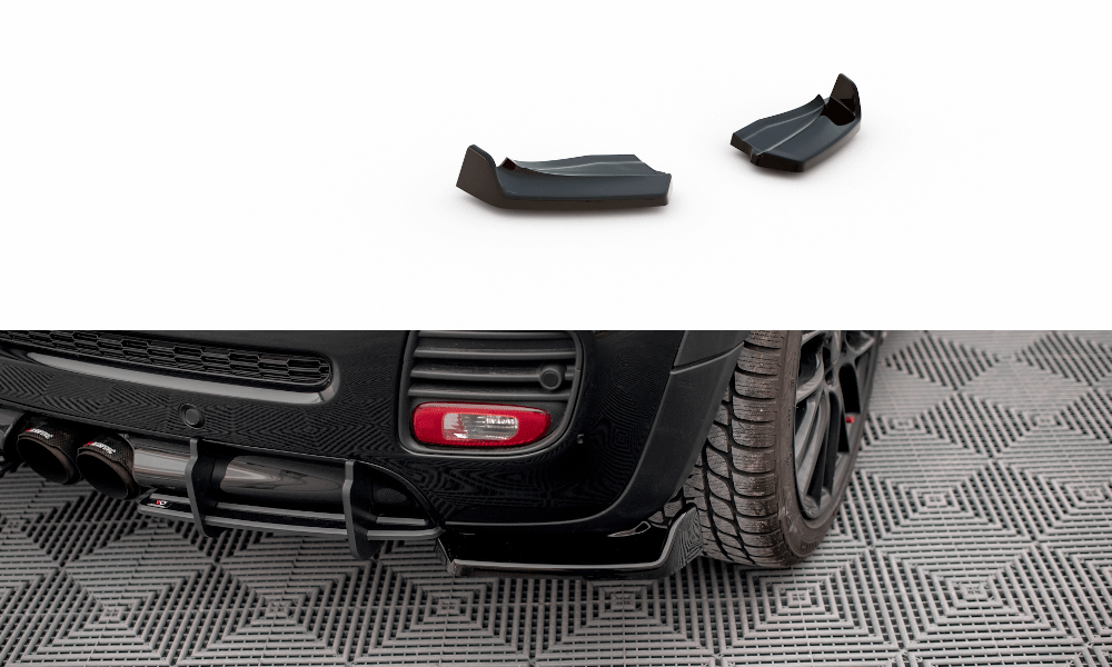 Maxton Design - Heck Ansatz Flaps Diffusor V2 für Mini Cooper John Cooper Works R56 - Aerowerk.