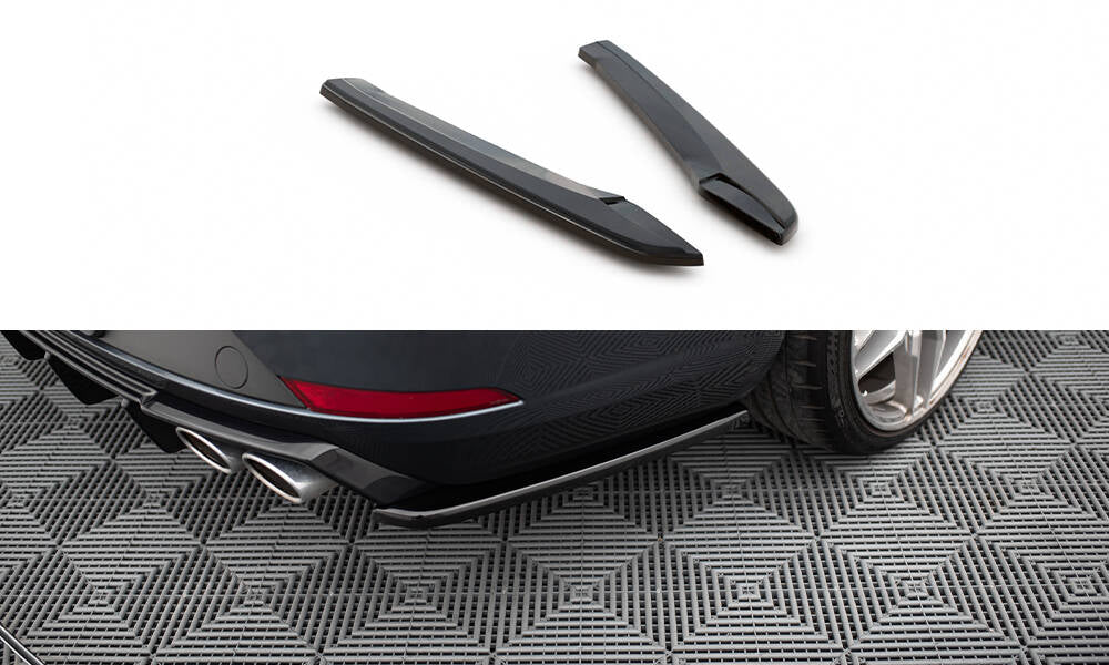 Maxton Design - Heck Ansatz Flaps Diffusor V2 für Seat Leon Cupra Mk3 FL Sportstourer - Aerowerk.