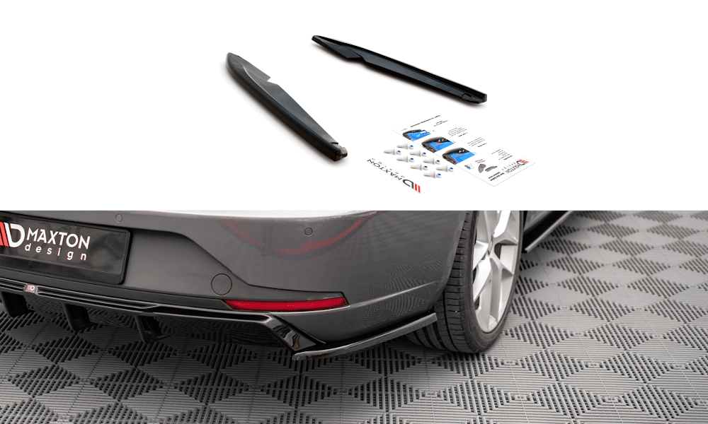 Maxton Design - Heck Ansatz Flaps Diffusor V2 für Seat Leon FR Sportstourer Mk3 - Aerowerk.