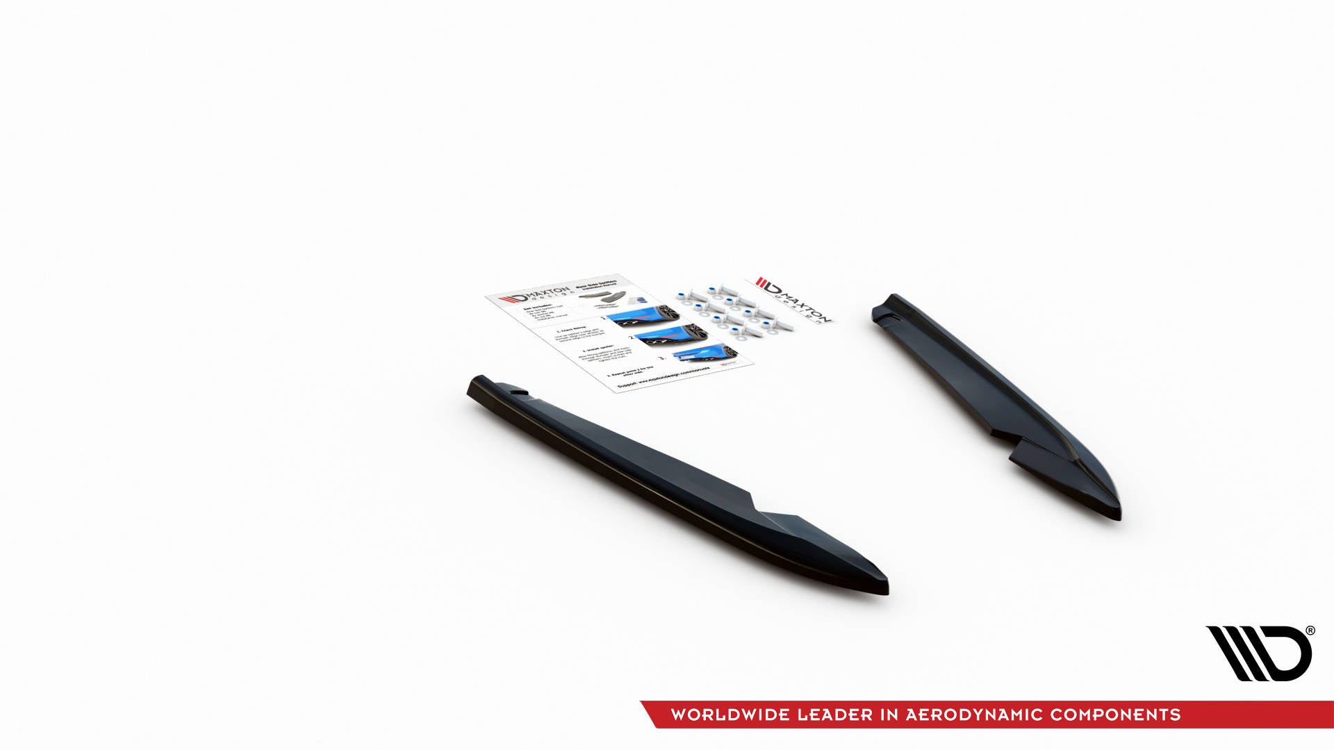 Maxton Design - Heck Ansatz Flaps Diffusor V2 für Seat Leon FR Sportstourer Mk3 - Aerowerk.