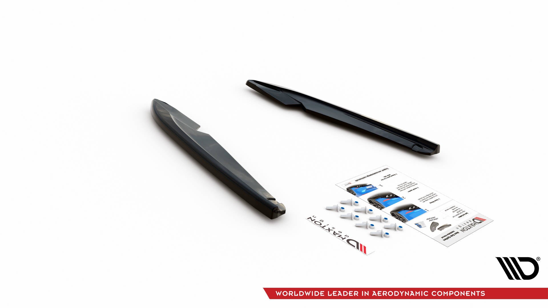 Maxton Design - Heck Ansatz Flaps Diffusor V2 für Seat Leon FR Sportstourer Mk3 - Aerowerk.