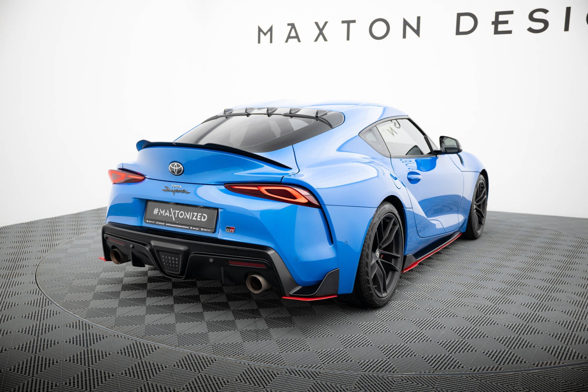 Maxton Design - Heck Ansatz Flaps Diffusor V2 für Toyota Supra Mk5 - Aerowerk.