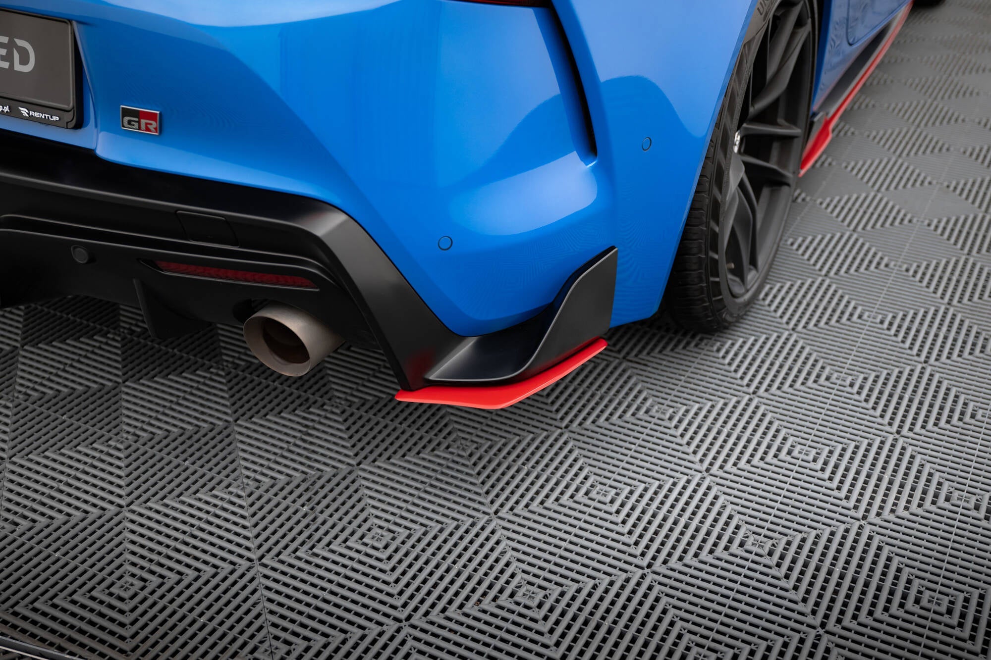 Maxton Design - Heck Ansatz Flaps Diffusor V2 für Toyota Supra Mk5 - Aerowerk.