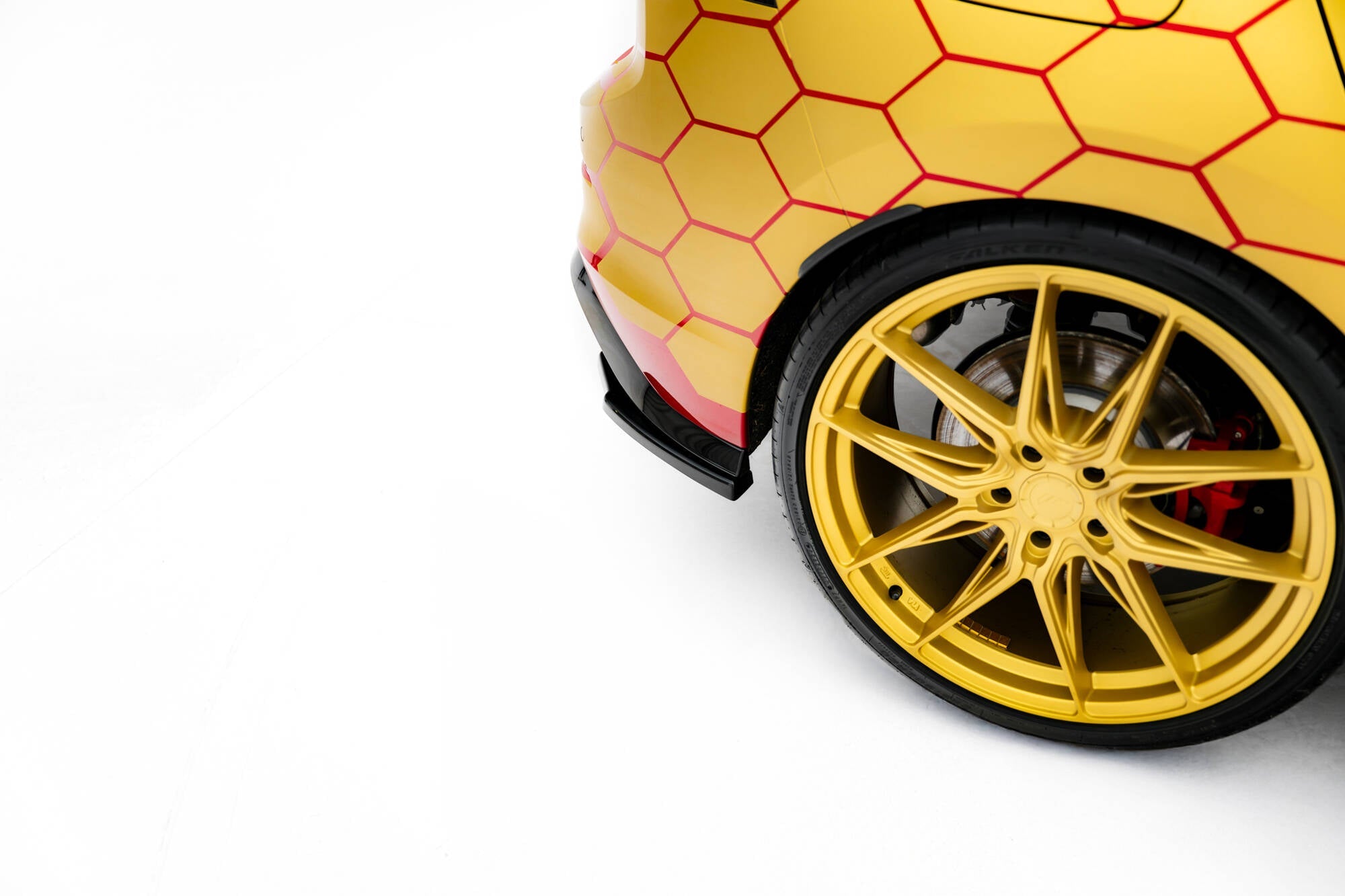 Maxton Design - Heck Ansatz Flaps Diffusor V2 für VW Golf GTI Clubsport Mk8 Facelift - Aerowerk.