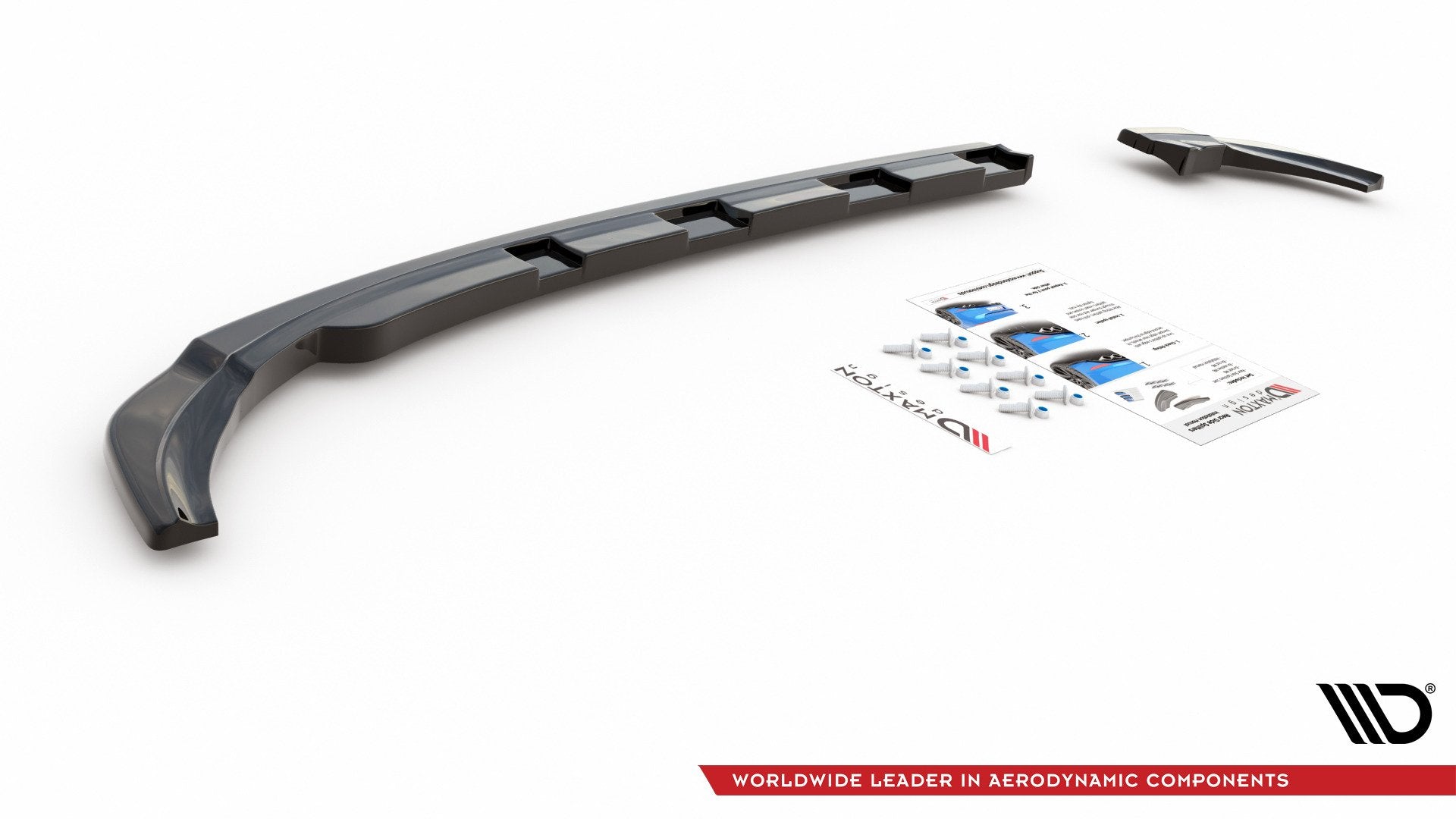 Maxton Design - Heck Ansatz Flaps Diffusor V2 für VW Polo GTI / R - line Mk6 - Aerowerk.