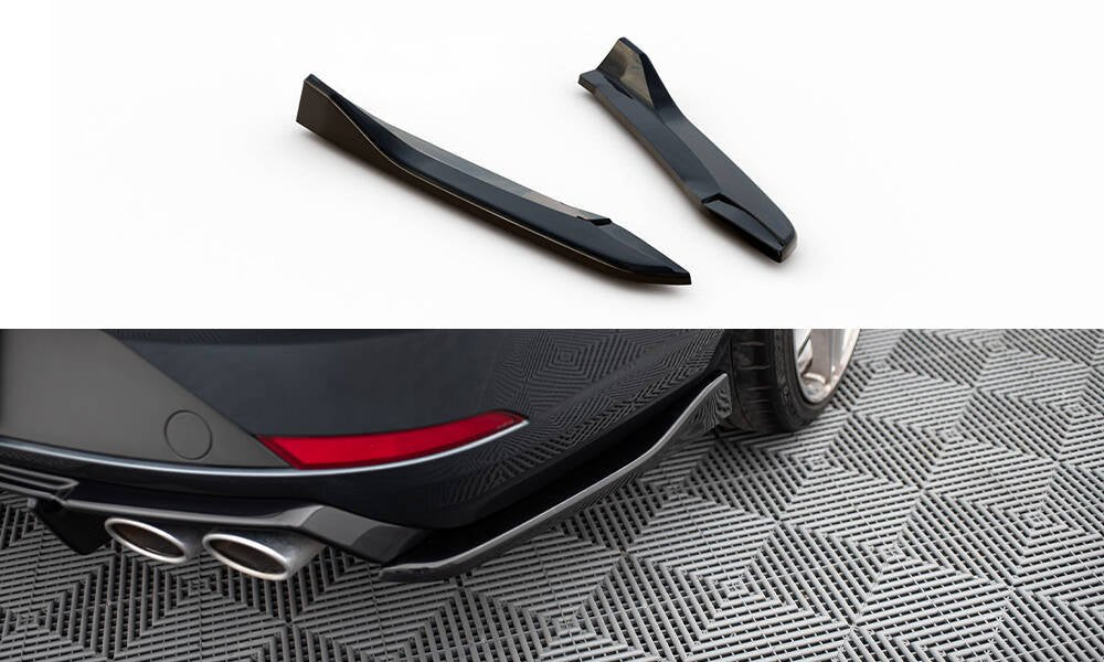 Maxton Design - Heck Ansatz Flaps Diffusor V3 für Seat Leon Cupra Mk3 FL Sportstourer - Aerowerk.