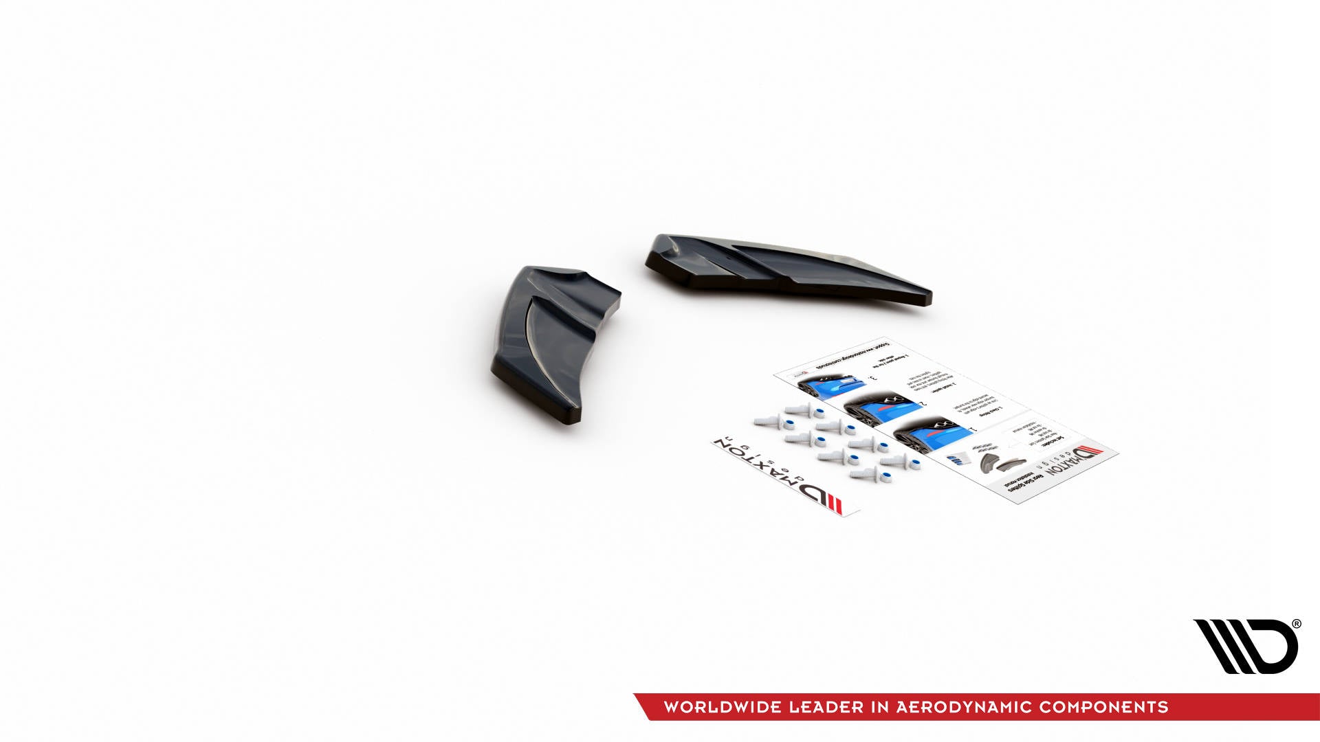 Maxton Design - Heck Ansatz Flaps Diffusor V3 für VW Golf R Mk7 - Aerowerk.